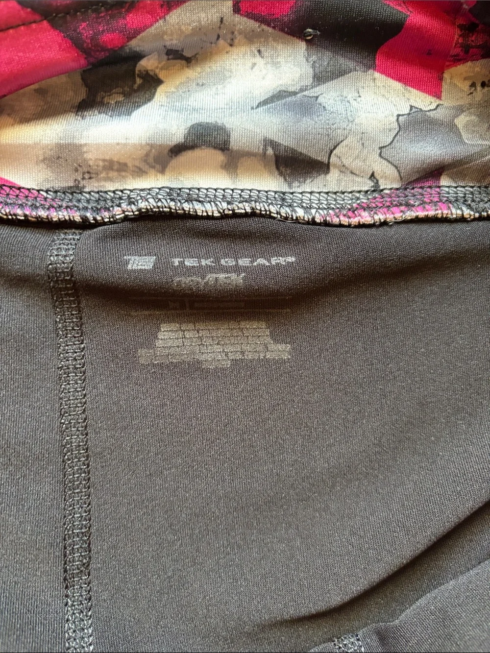 tek gear Pink & Gray Athletic Skort with Abstract Print - Picture 3 of 6
